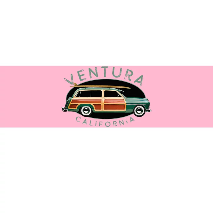 Ventura California Vintage Surfing Bumper Sticker