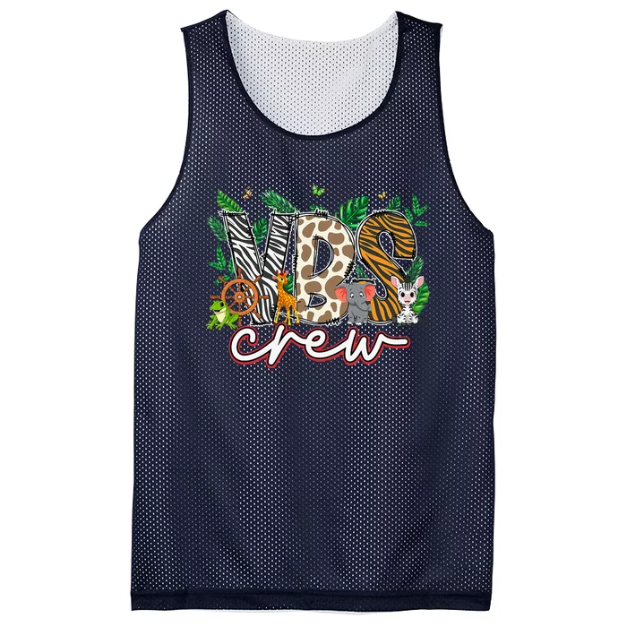 Vbs Crew Vbs 2024 Vacation Bible School Jungle Adventures Mesh Reversible Basketball Jersey Tank