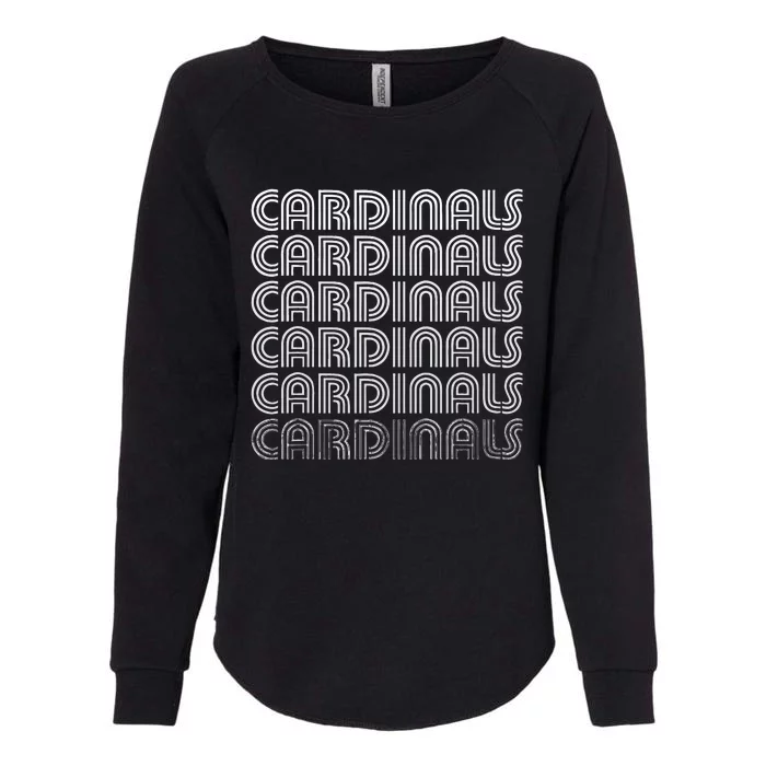 Vintage Cardinal Womens California Wash Sweatshirt