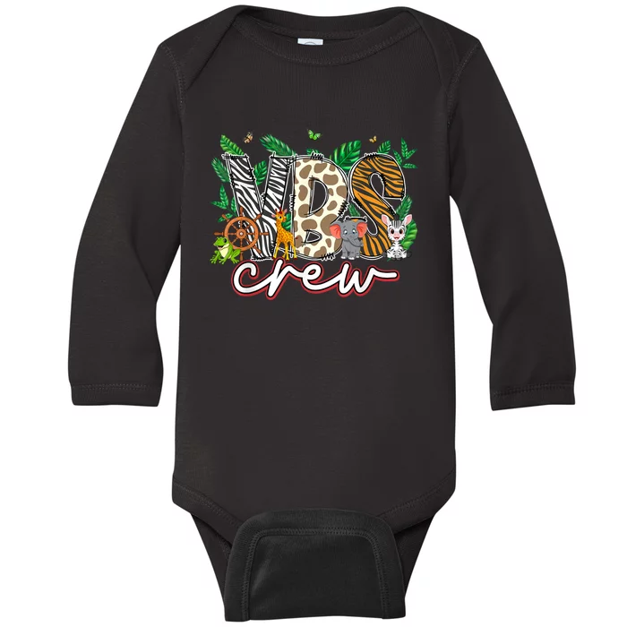 Vbs Crew Vbs 2024 Vacation Bible School Jungle Adventures Baby Long Sleeve Bodysuit