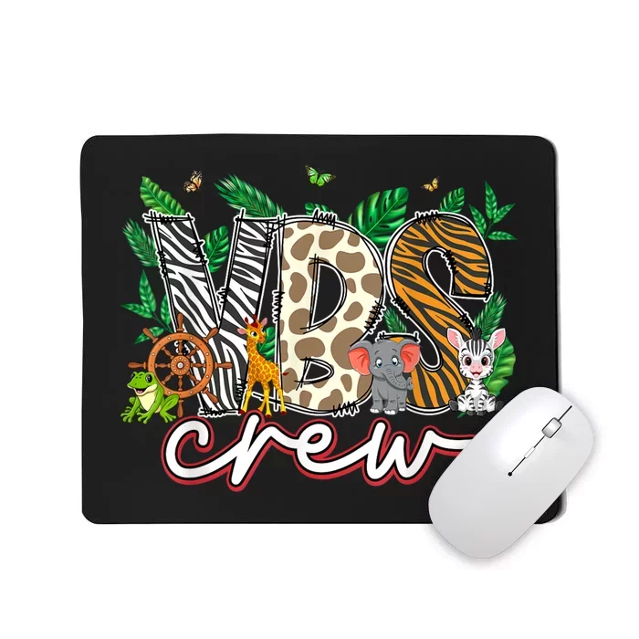 Vbs Crew Vbs 2024 Vacation Bible School Jungle Adventures Mousepad