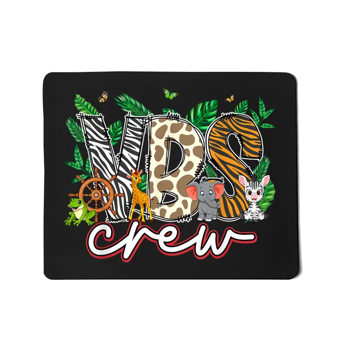 Vbs Crew Vbs 2024 Vacation Bible School Jungle Adventures Mousepad