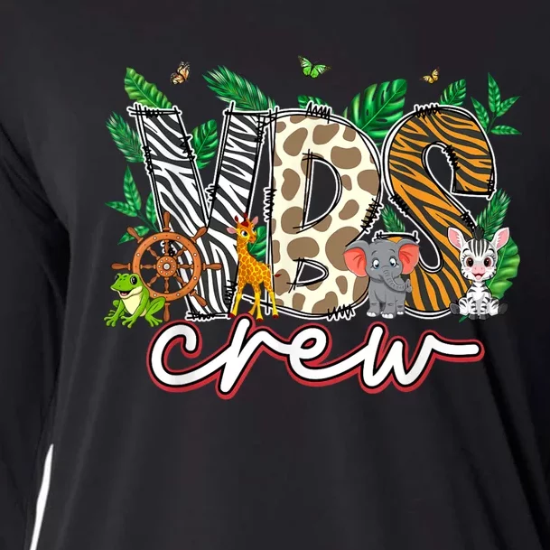 Vbs Crew Vbs 2024 Vacation Bible School Jungle Adventures Cooling Performance Long Sleeve Crew