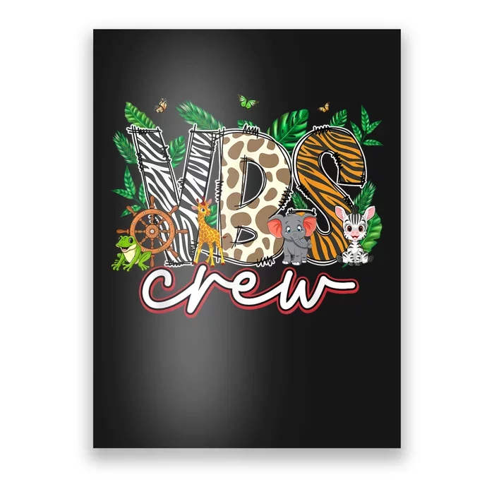 Vbs Crew Vbs 2024 Vacation Bible School Jungle Adventures Poster