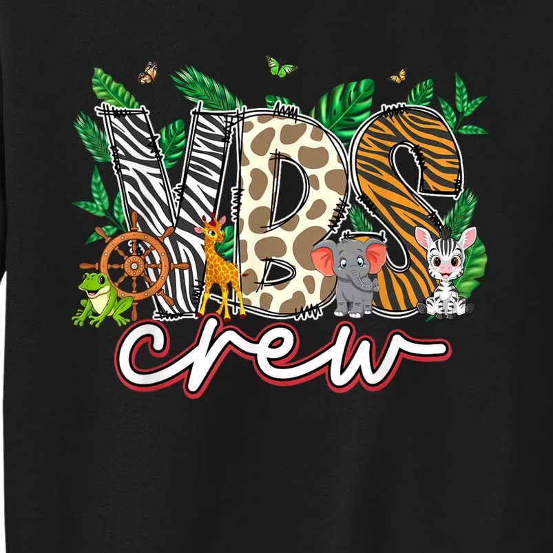 Vbs Crew Vbs 2024 Vacation Bible School Jungle Adventures Tall Sweatshirt