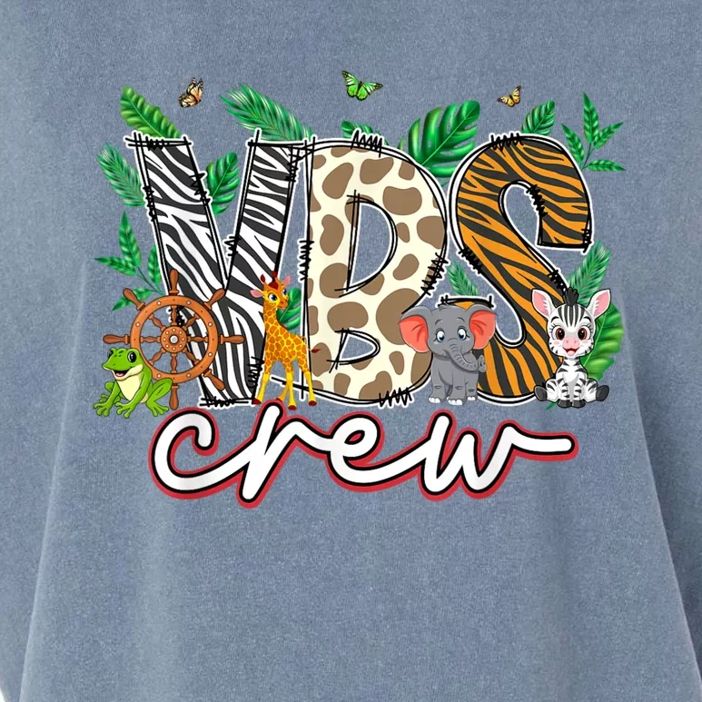 Vbs Crew Vbs 2024 Vacation Bible School Jungle Adventures Garment-Dyed Women's Muscle Tee