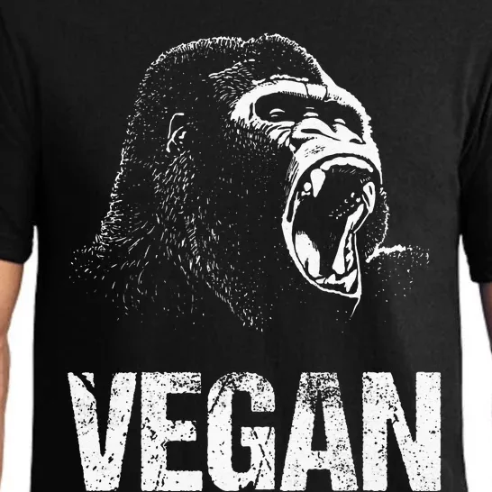 Vegan Cool Vegetarian Food Tee Pajama Set