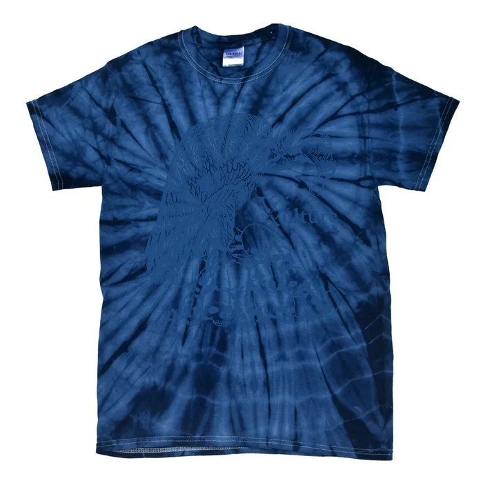 Vulture Cool Vulture Skull Graphic Tie-Dye T-Shirt