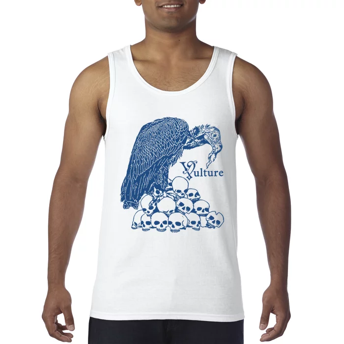 Vulture Cool Vulture Skull Graphic Tank Top