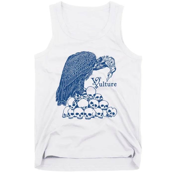 Vulture Cool Vulture Skull Graphic Tank Top