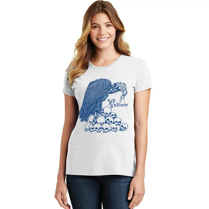 Vulture Cool Vulture Skull Graphic Women's T-Shirt