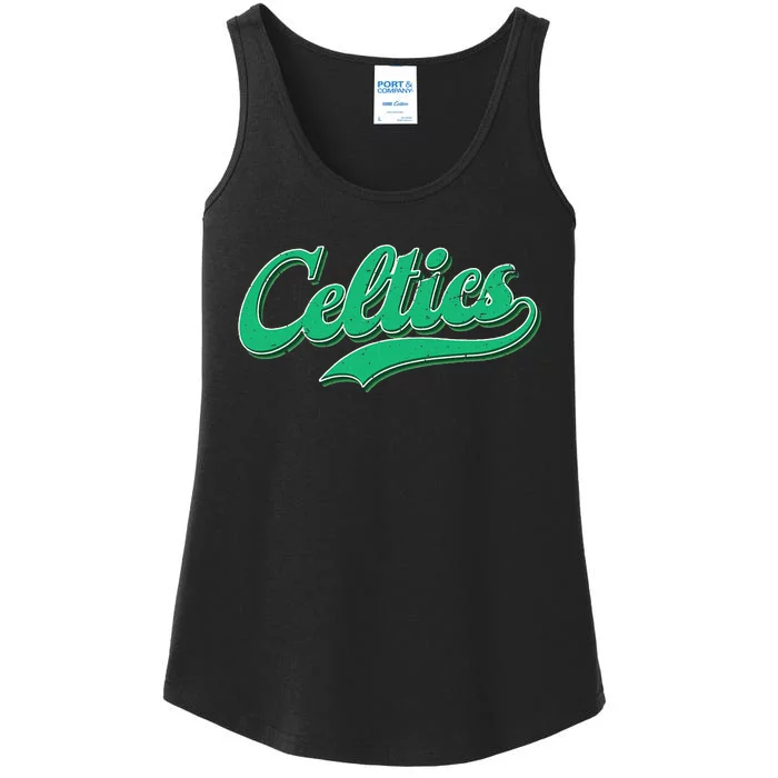 Vintage Celtics Ladies Essential Tank