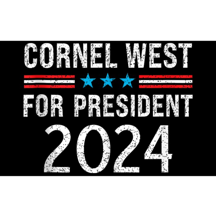 Vote Cornel West For President 2024 Bumper Sticker