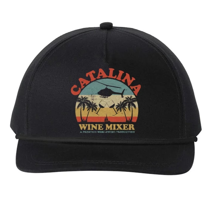 VINTAGE CATALINA WINE MIXER Snapback Five-Panel Rope Hat