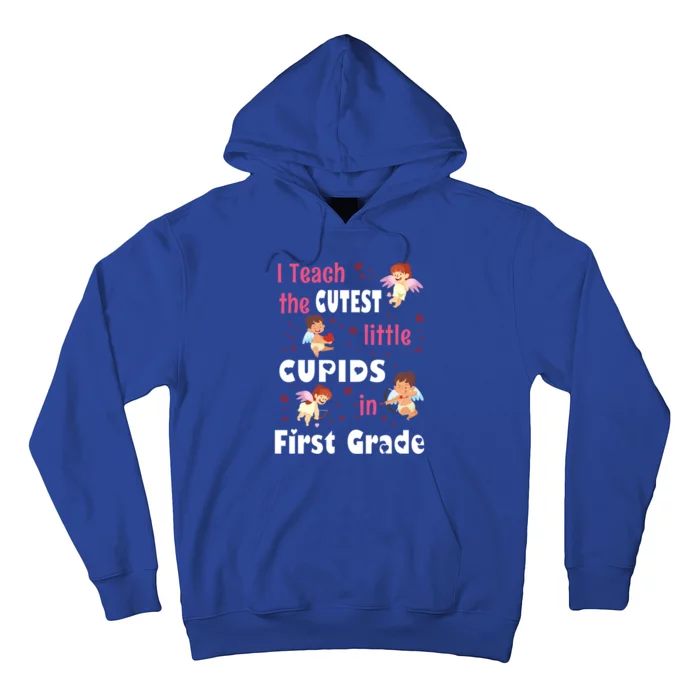 Valentines Day 1st Grade Teacher Gift For Teachers In Love Gift Hoodie