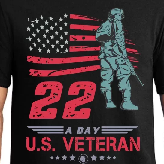 Veteran Day 22 A Day Suicide Awareness Great Gift Pajama Set