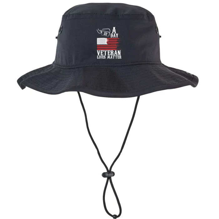 Veterans Day 22 A Day Veteran Lives Matter Funny Gift Idea Legacy Cool Fit Booney Bucket Hat