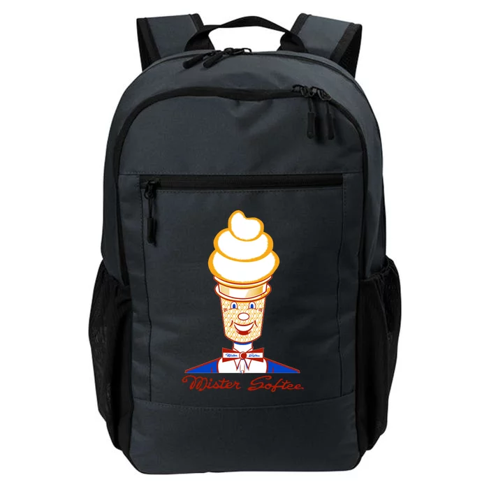 Vintage Defunct 50s60s Mister Softee Ice Cream Logo Daily Commute Backpack