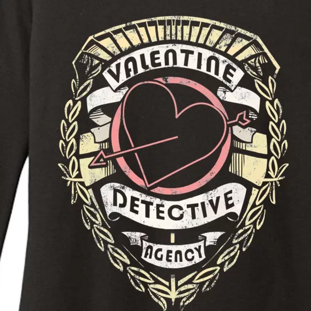 Valentine Detective Agency Womens CVC Long Sleeve Shirt