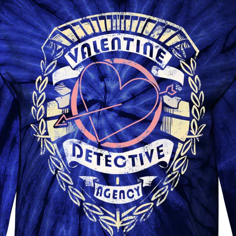 Valentine Detective Agency Tie-Dye Long Sleeve Shirt