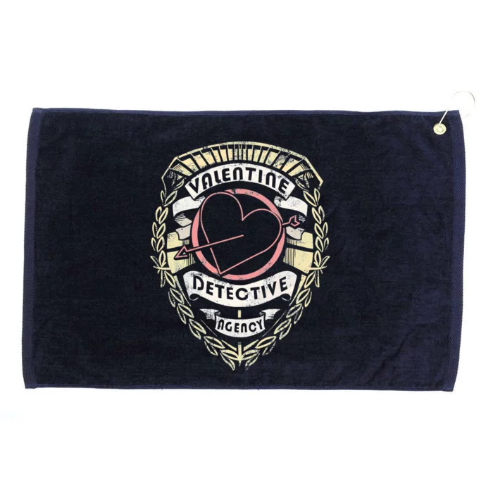 Valentine Detective Agency Grommeted Golf Towel