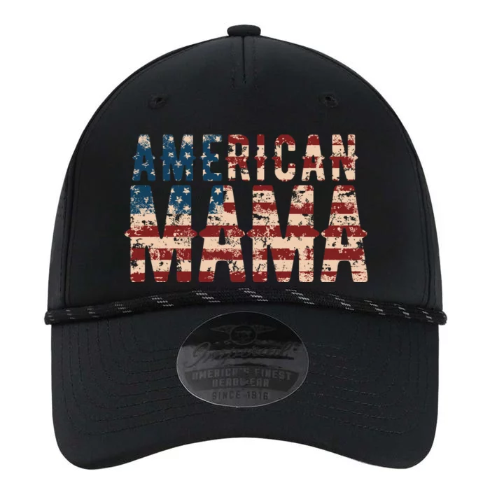 Vintage Distressed American Mama Performance The Dyno Cap