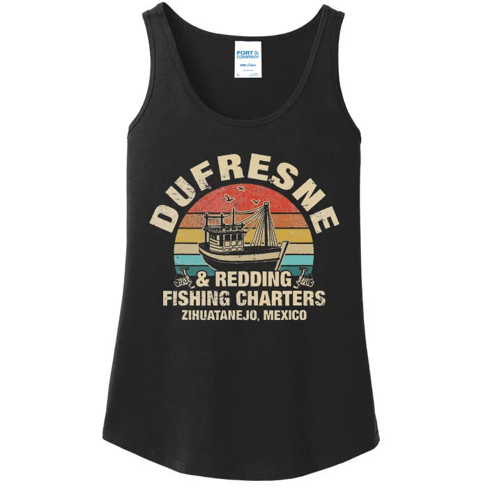 Vintage Dufresne And Redding Fishing Charters Ladies Essential Tank