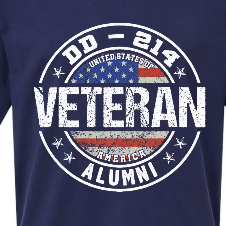 Veteran Dd214 Alumni Sueded Cloud Jersey T-Shirt