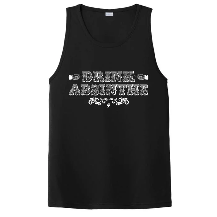 Vintage Drink Absinthe Performance Tank