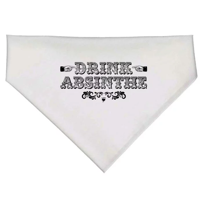 Vintage Drink Absinthe USA-Made Doggie Bandana