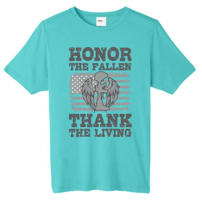 Veterans Day American Military Honor The Fallen Us Soldier Gift ChromaSoft Performance T-Shirt