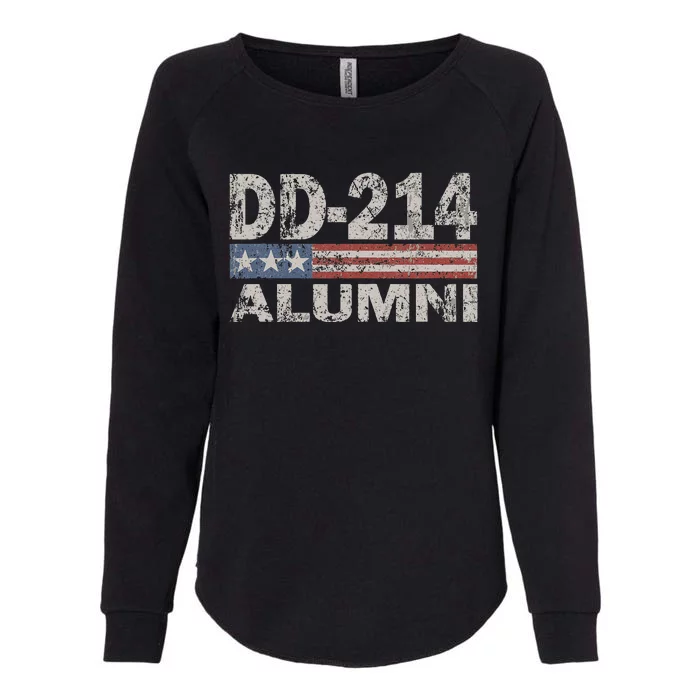 Vintage Dd214 Alumni Womens California Wash Sweatshirt