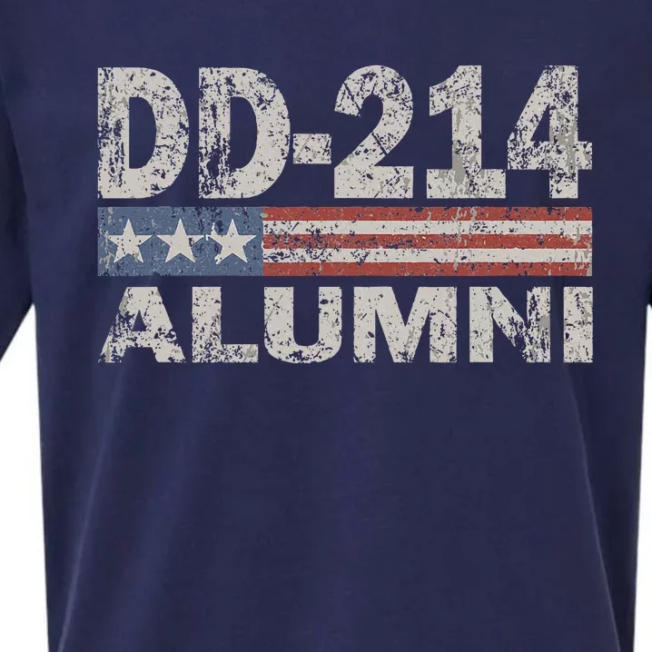 Vintage Dd214 Alumni Sueded Cloud Jersey T-Shirt