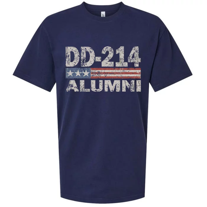 Vintage Dd214 Alumni Sueded Cloud Jersey T-Shirt