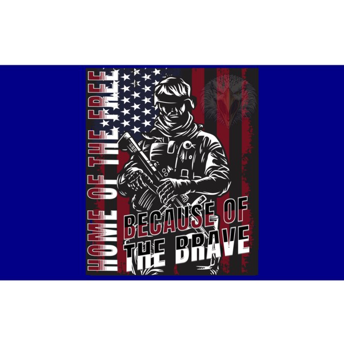 Veterans Day American Flag Proud Brave Pride Military Honor Gift Bumper Sticker