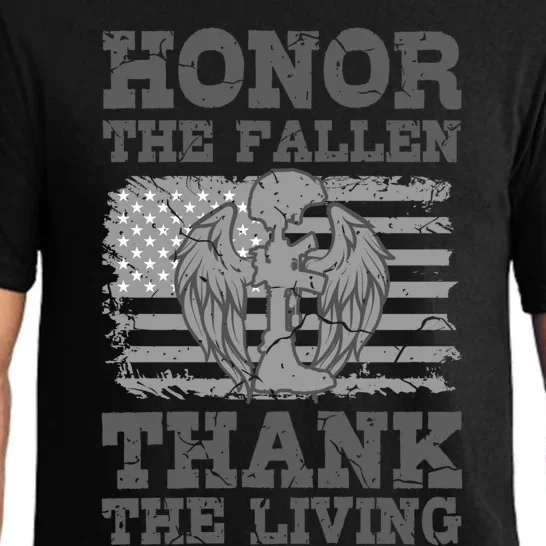 Veterans Day American Military Honor The Fallen Us Soldier Cool Gift Pajama Set