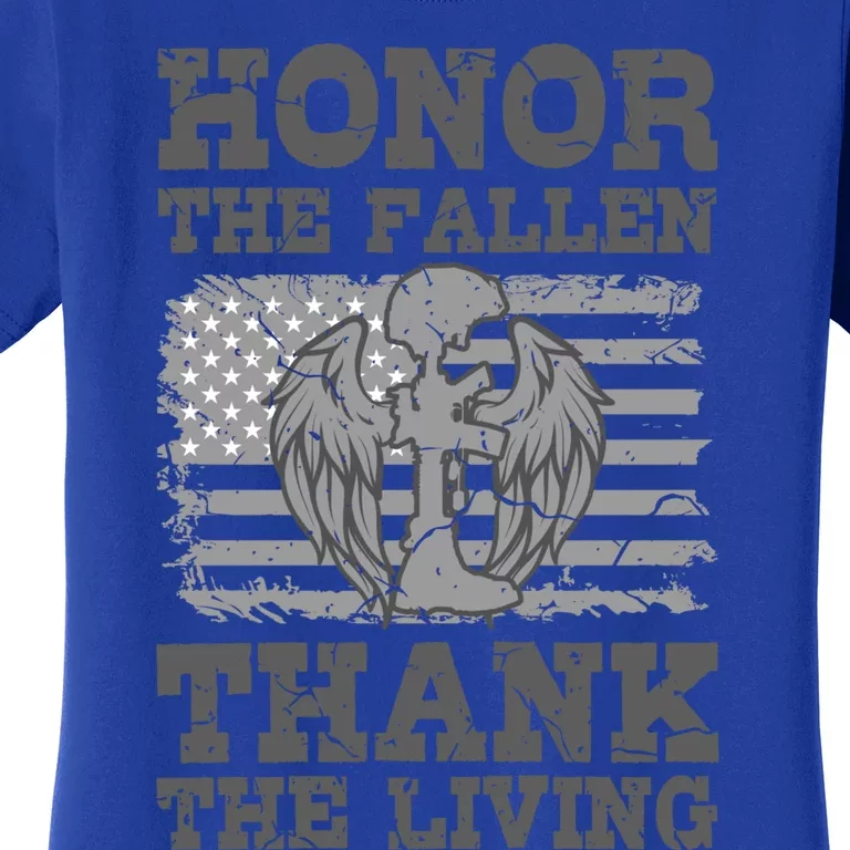 Veterans Day American Military Honor The Fallen Us Soldier Cool Gift Women's T-Shirt