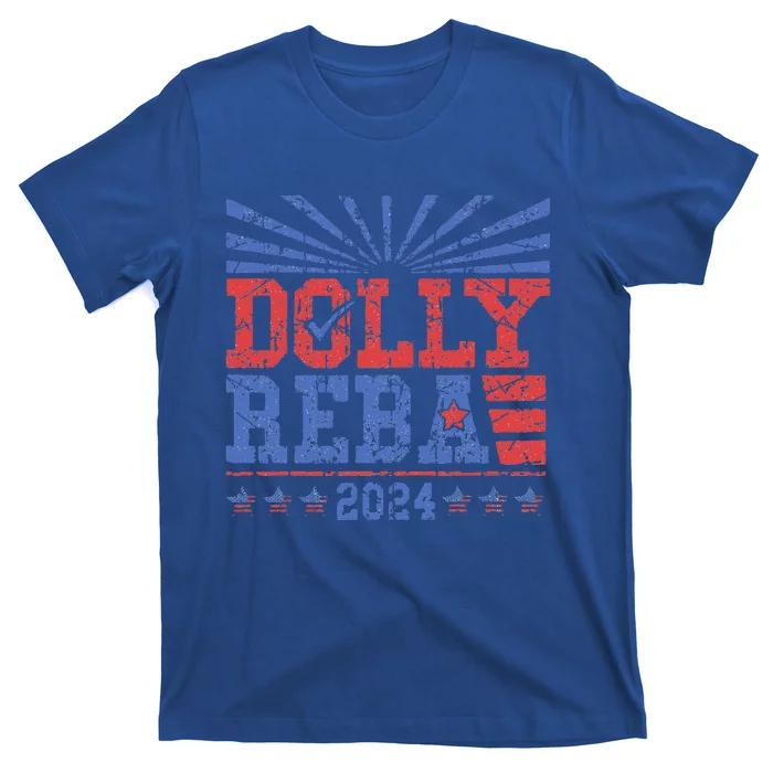 Vintage Dolly And Reba 2024 Make America Fancy Again T-Shirt