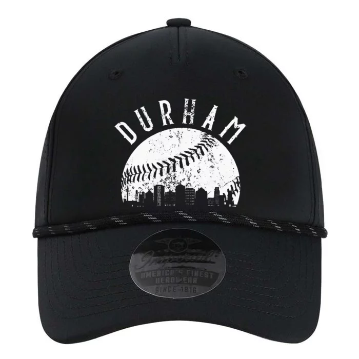 Vintage Durham Baseball Skyline Apparel Performance The Dyno Cap