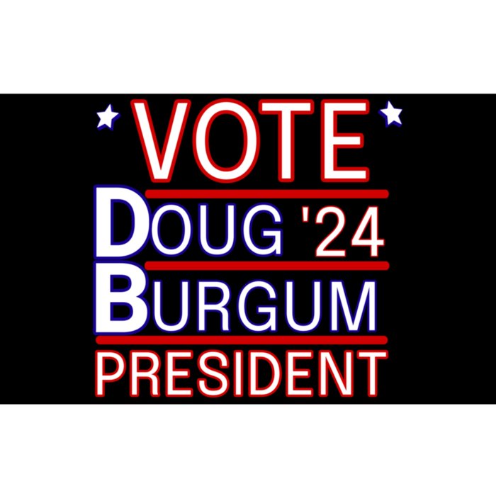 Vote Doug Burgum 2024 Doug Burgum For Presidential Election Bumper Sticker