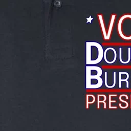 Vote Doug Burgum 2024 Doug Burgum For Presidential Election Softstyle Adult Sport Polo