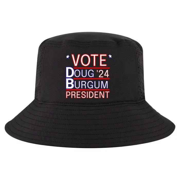 Vote Doug Burgum President 2024 Political Gift Rally Wear Cool Comfort Performance Bucket Hat