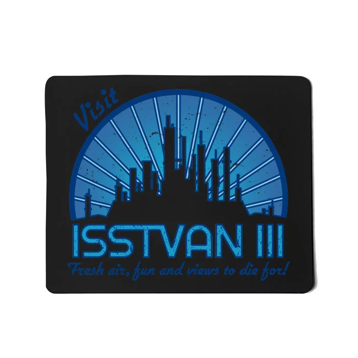 Visit (Dark Blue) Mousepad