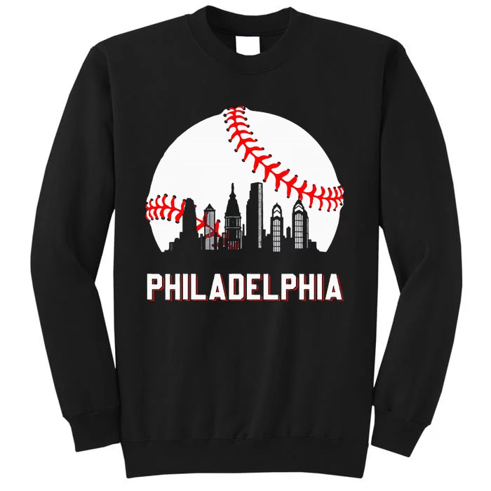 Vintage Distressed Baseball Lovers Sweatshirt