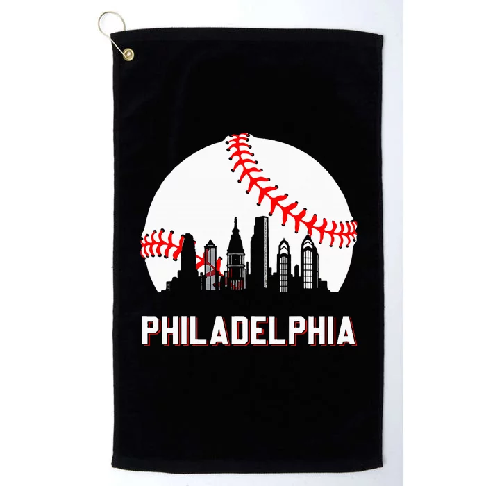 Vintage Distressed Baseball Lovers Platinum Collection Golf Towel