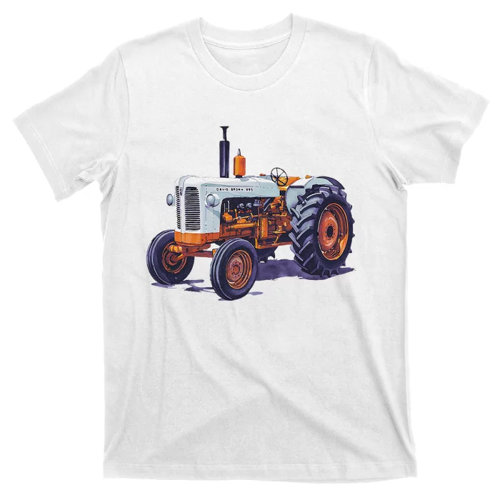 Vintage David Brown Utility Tractor 995 Farming T-Shirt