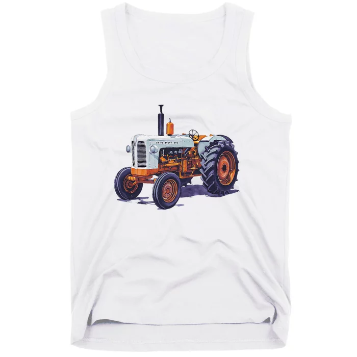 Vintage David Brown Utility Tractor 995 Farming Tank Top