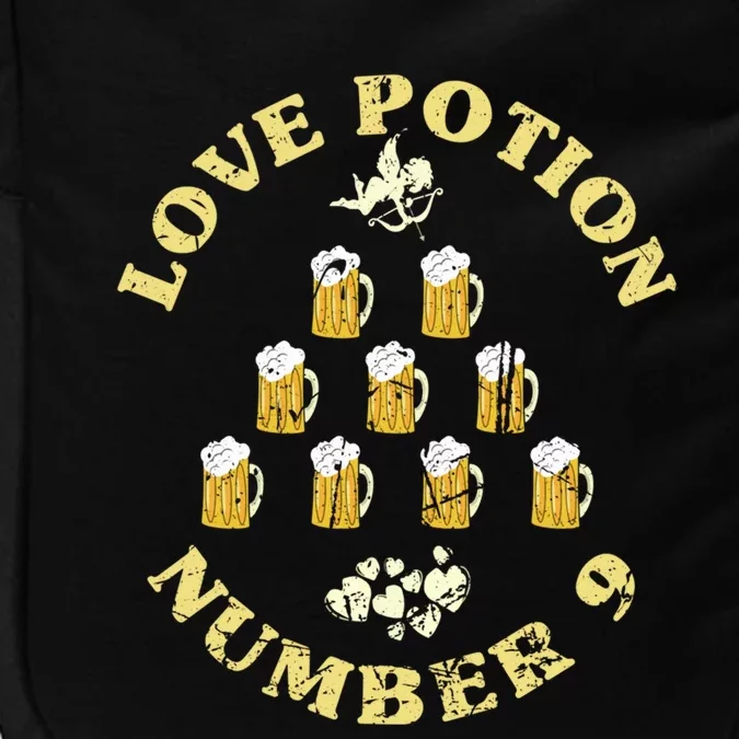 Valentines Day Beer Potions For Love Cupid Valentine's Humor Gift Impact Tech Backpack