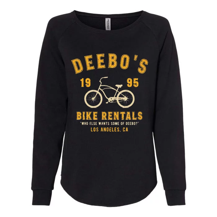 Vintage Deebo's Bike Rentals Womens California Wash Sweatshirt