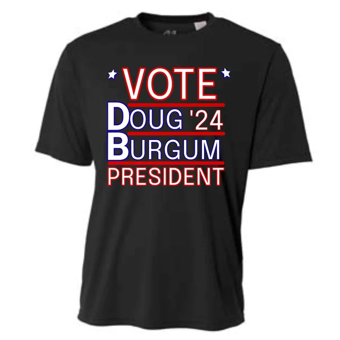 Vote Doug Burgum President 2024 Political Gift Rally Wear Premium Cooling Performance Crew T-Shirt